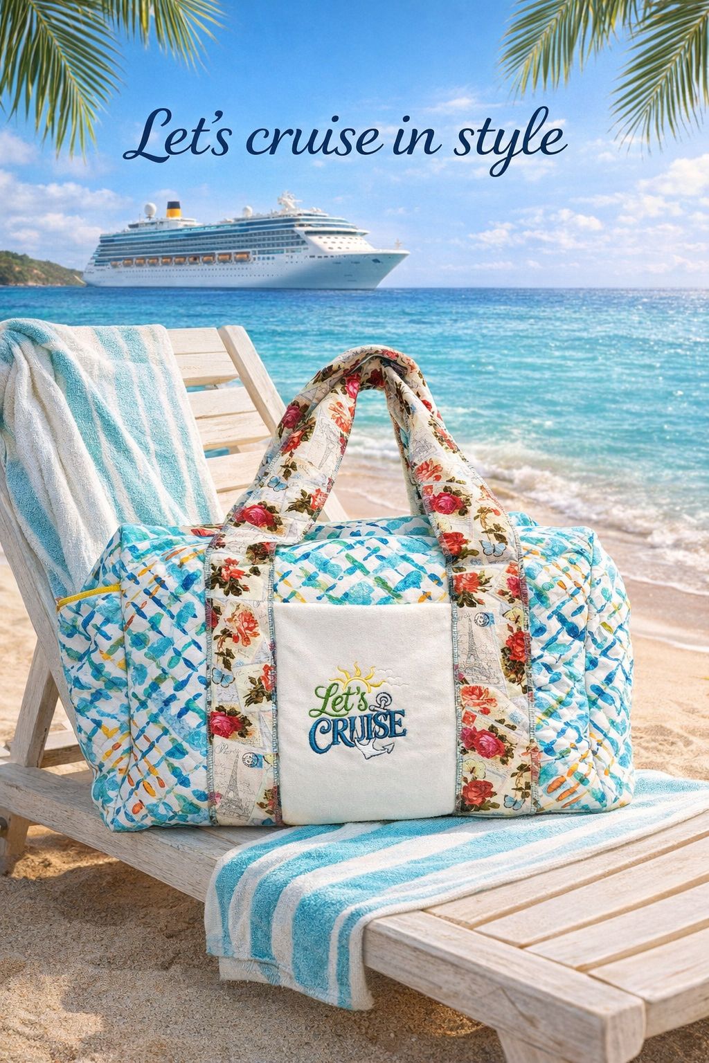 Custom Embroidered Travel Bag - Cruiser