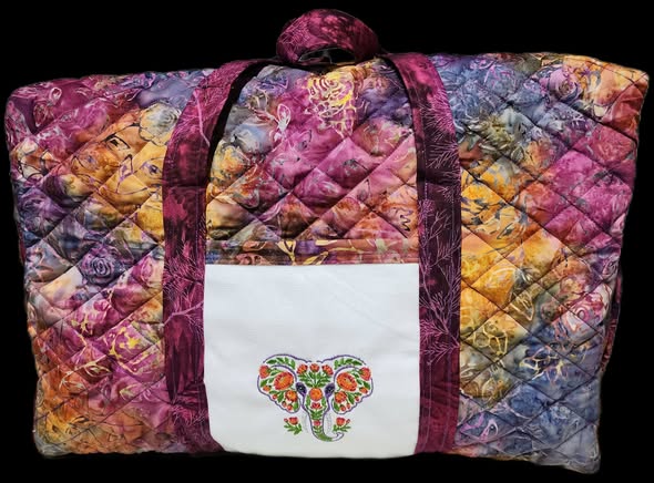 Custom Embroidered Travel Bag - Safari