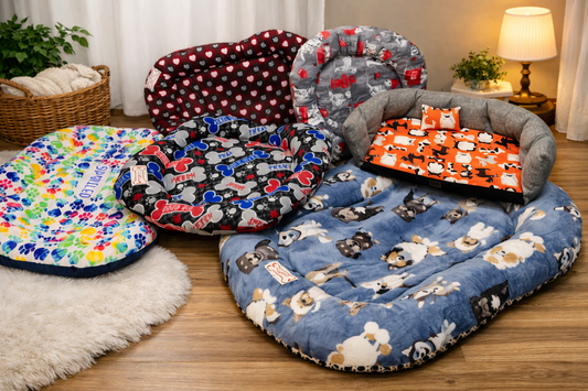 Fleece Soft Round Beds