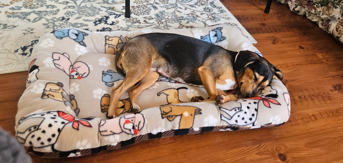 Fleece Soft Round Beds